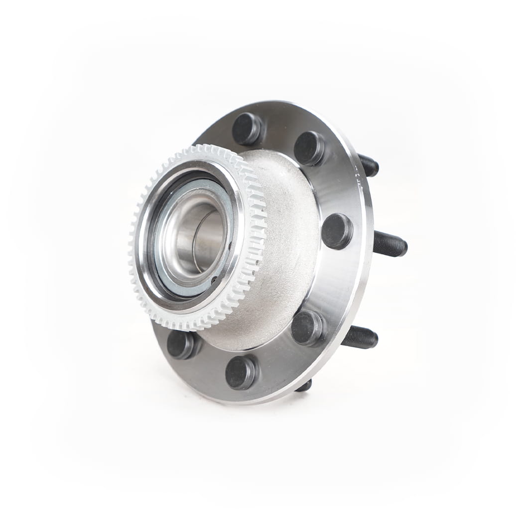 Hanhub 515139 Hub Roda Depan dan Rakitan Bantalan Kompatibel dengan RAM 2500 RAM 3500 Mengganti HA590000 BR930476 5015228AA 8-lug