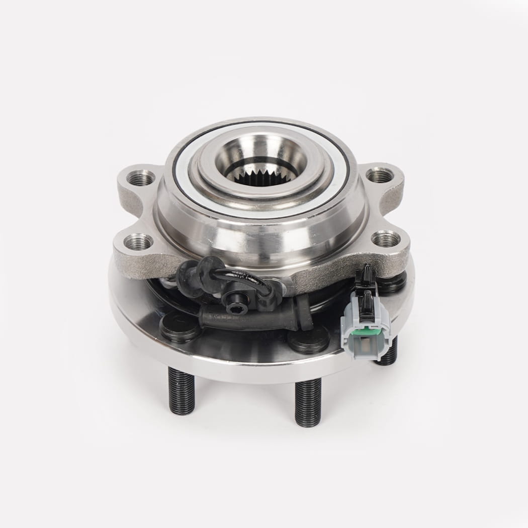 HANHUB 515065 HUB RODA DEPAN DAN PENGEMBALIAN BEARING Kompatibel dengan Frontier Pathfinder Xterra Equator menggantikan SP450701 BR930638 VKBA699 713613940 9329003 40202-EA300-40202-ZP90A 40202-4X01A 43430222222222222