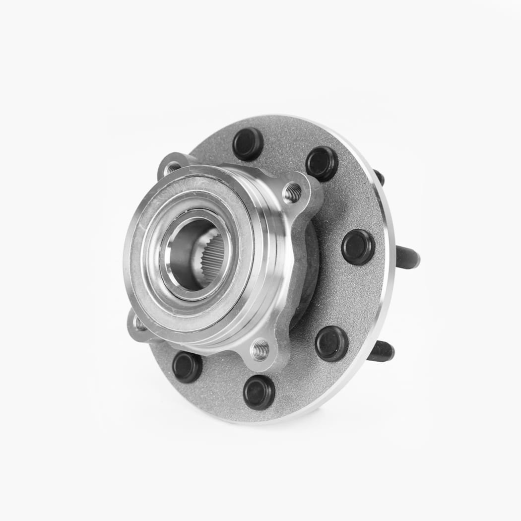 HANHUB 515062 HUB RODA DEPAN DAN PENGEMBALIAN BEARING Kompatibel dengan pickup RAM 2500, menggantikan HA590503 BR930503 5015456AA FW762 8-lug