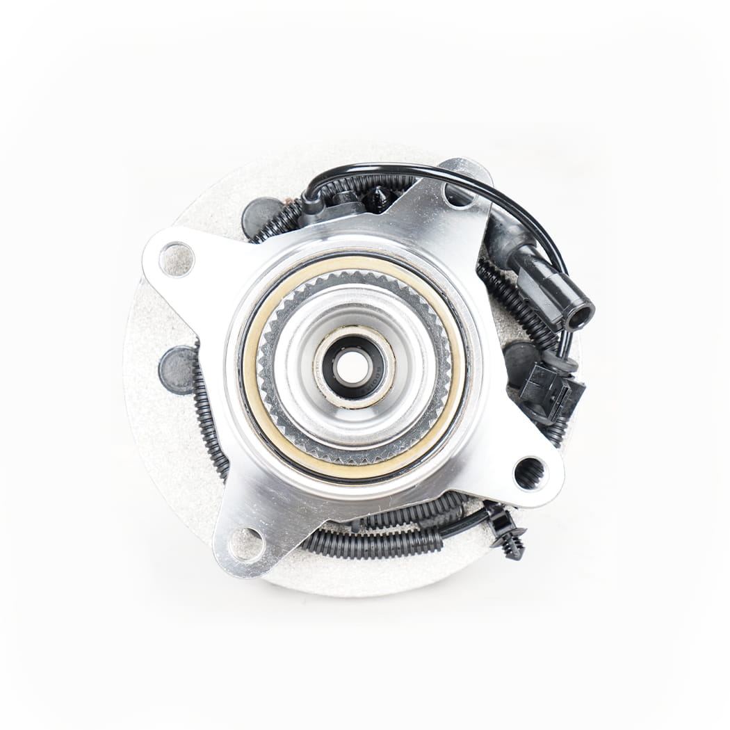 Hanhub 515119 Hub Roda Depan dan Rakitan Bantalan Kompatibel dengan F-150 Mengganti 9L3Z1104A BR930759 SP550214 6-lug