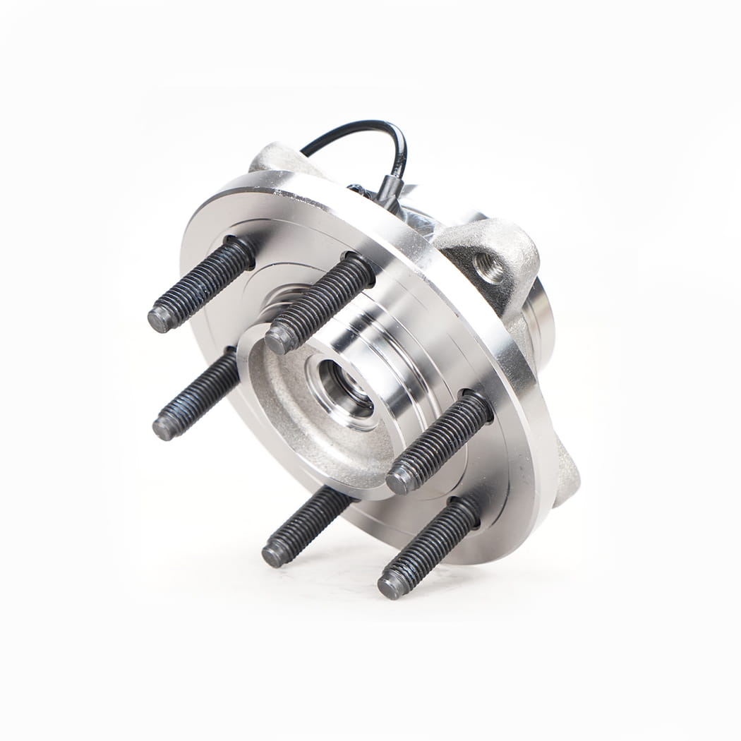 Hanhub 515119 Hub Roda Depan dan Rakitan Bantalan Kompatibel dengan F-150 Mengganti 9L3Z1104A BR930759 SP550214 6-lug