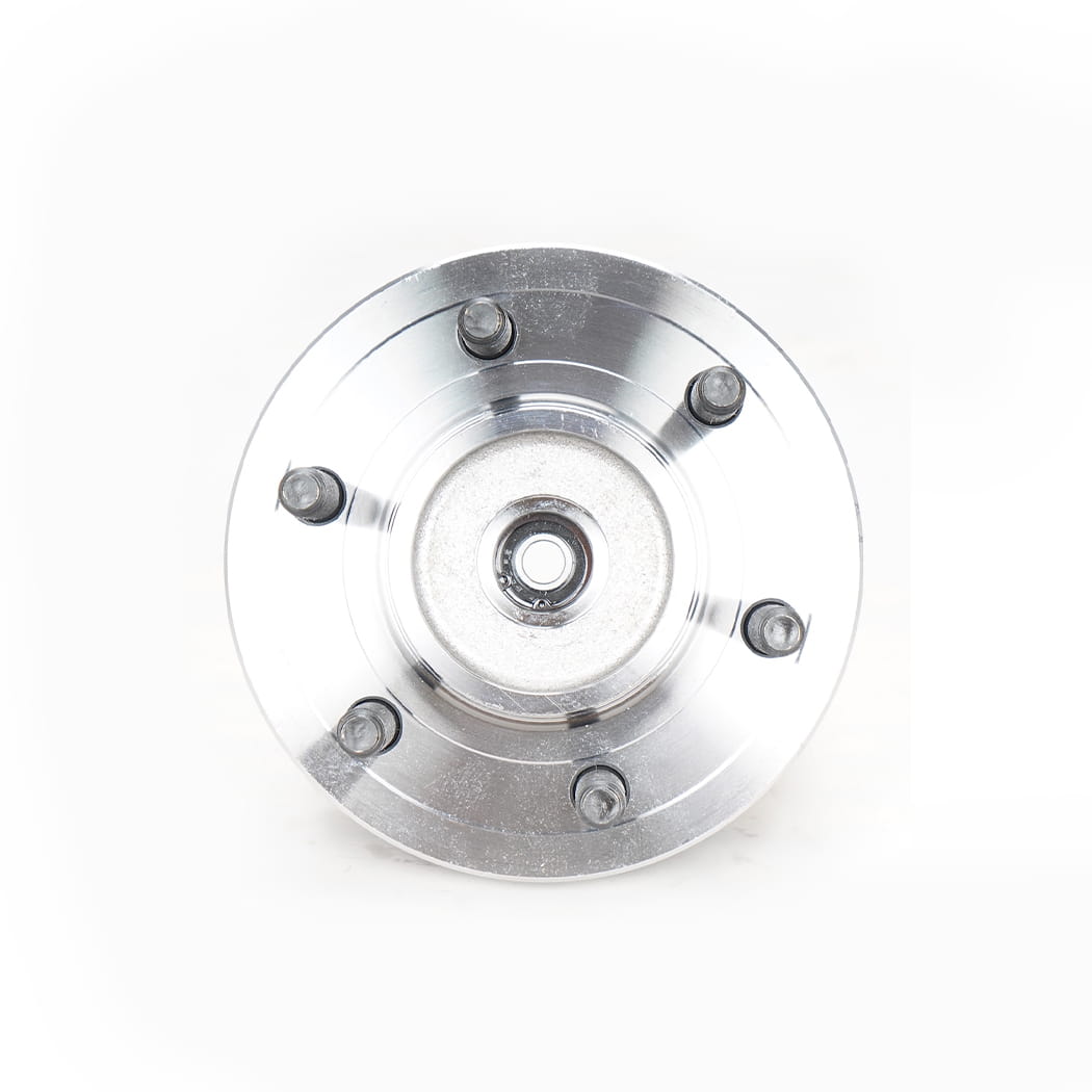 Hanhub 515119 Hub Roda Depan dan Rakitan Bantalan Kompatibel dengan F-150 Mengganti 9L3Z1104A BR930759 SP550214 6-lug