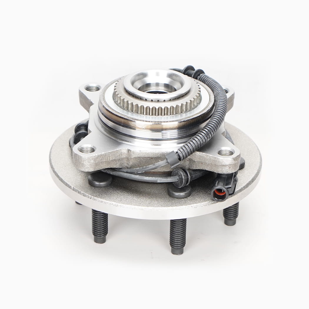 Hanhub 515046 Hub Roda Depan dan Rakitan Bantalan Kompatibel dengan F-150 F-150 Heritage menggantikan SP550207 BR930455 4L3Z1104AB 4L342C530AC FW746 6-lug