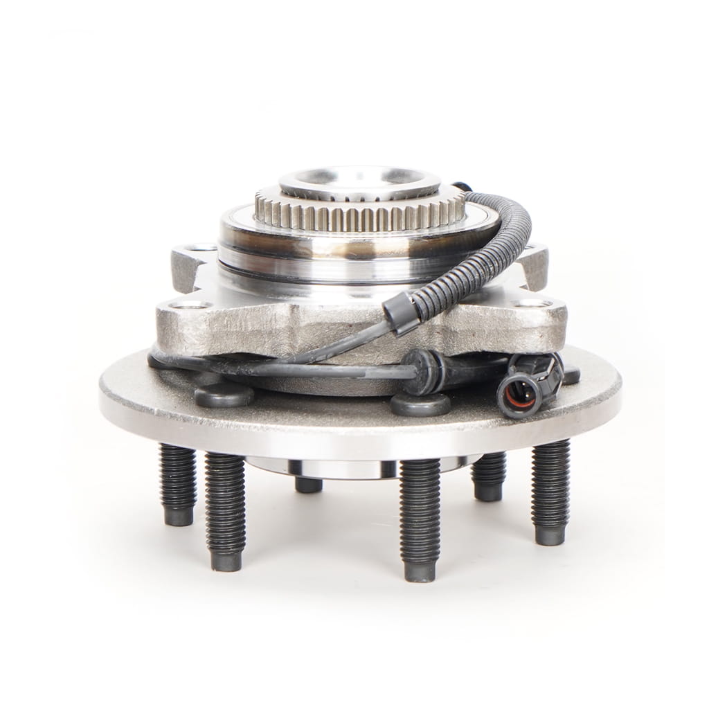 Hanhub 515046 Hub Roda Depan dan Rakitan Bantalan Kompatibel dengan F-150 F-150 Heritage menggantikan SP550207 BR930455 4L3Z1104AB 4L342C530AC FW746 6-lug