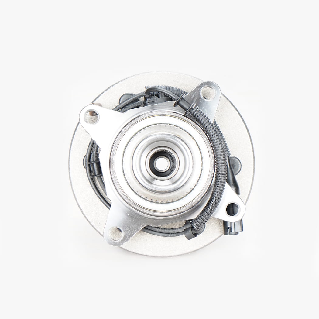 Hanhub 515046 Hub Roda Depan dan Rakitan Bantalan Kompatibel dengan F-150 F-150 Heritage menggantikan SP550207 BR930455 4L3Z1104AB 4L342C530AC FW746 6-lug