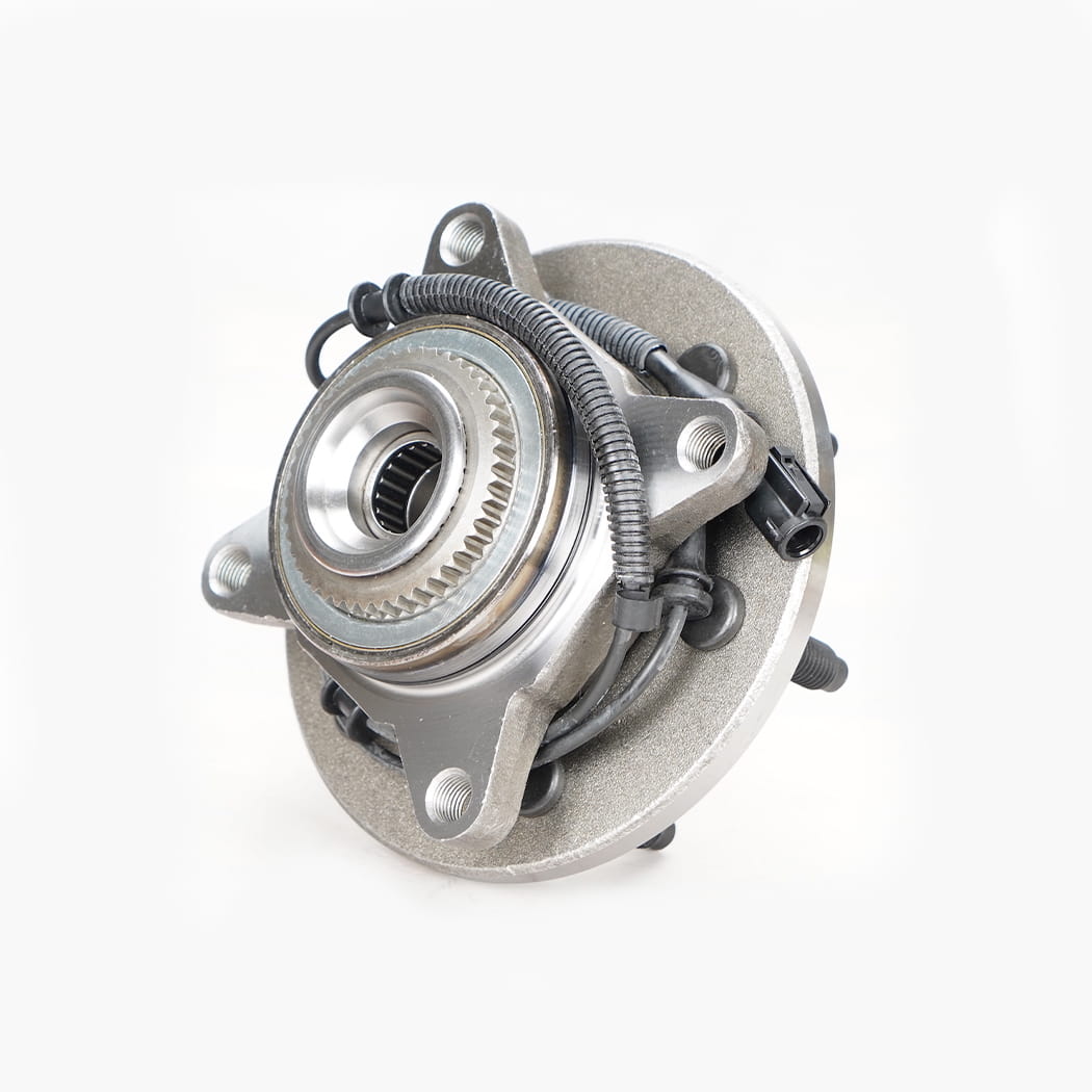 Hanhub 515046 Hub Roda Depan dan Rakitan Bantalan Kompatibel dengan F-150 F-150 Heritage menggantikan SP550207 BR930455 4L3Z1104AB 4L342C530AC FW746 6-lug