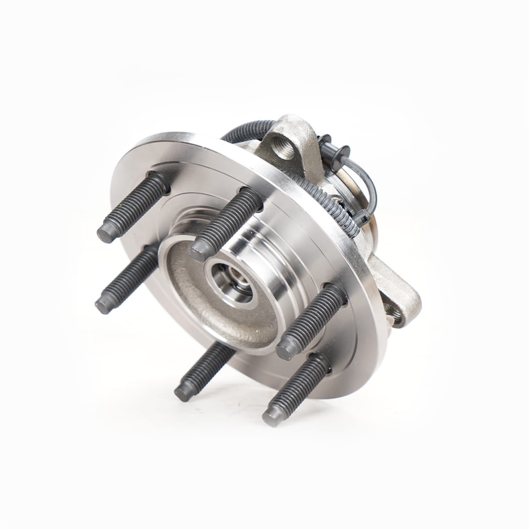 Hanhub 515046 Hub Roda Depan dan Rakitan Bantalan Kompatibel dengan F-150 F-150 Heritage menggantikan SP550207 BR930455 4L3Z1104AB 4L342C530AC FW746 6-lug