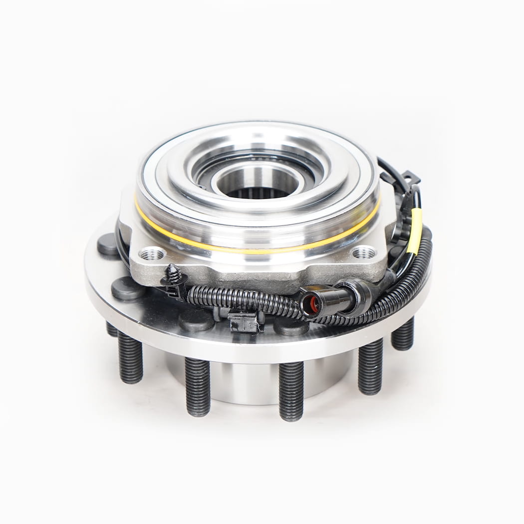 HANHUB 515083 HUB RODA DEPAN DAN BEARING ASSEMBLY Kompatibel dengan F-450 Super Duty F-550 Super Duty menggantikan SP940202 BR930639 7C3Z1104E 6C3Z1104EA 10-lug