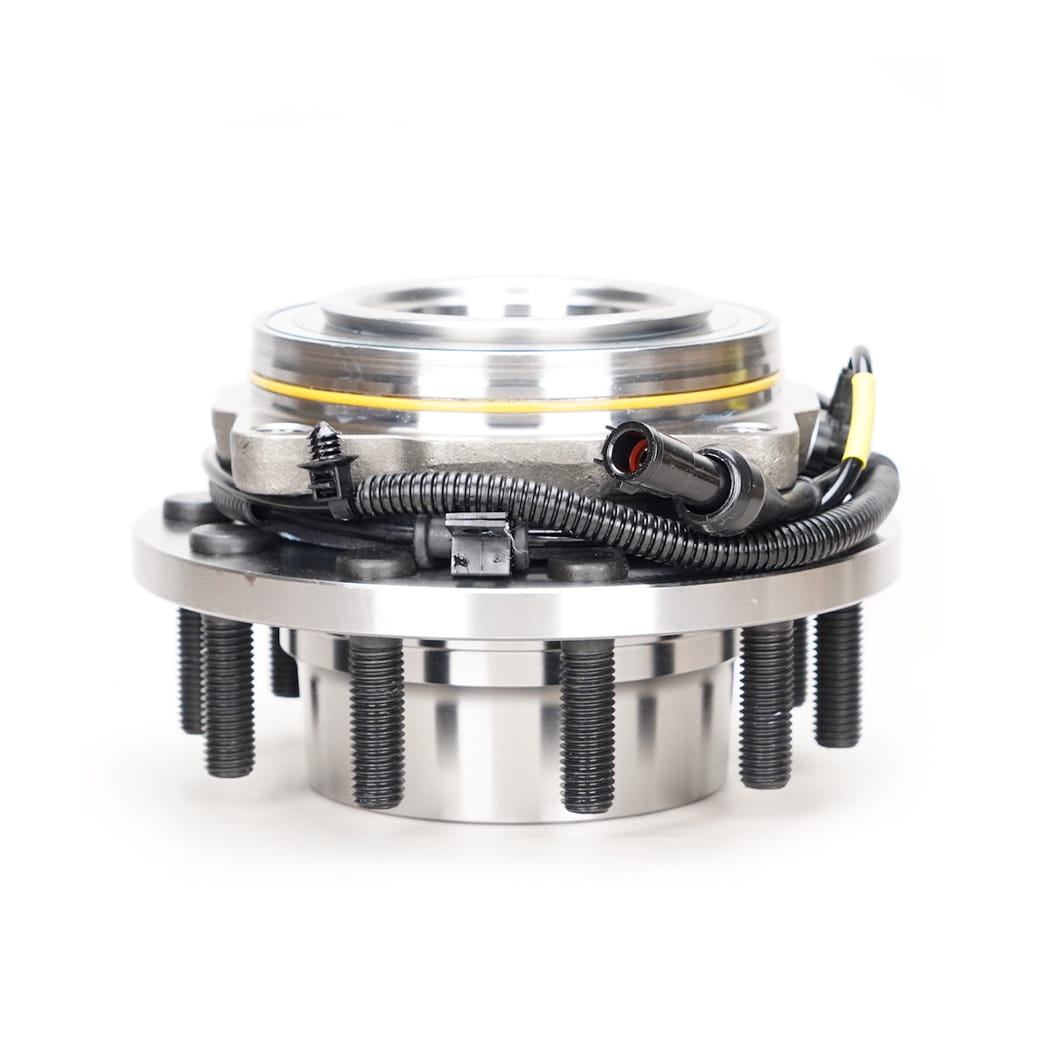 HANHUB 515083 HUB RODA DEPAN DAN BEARING ASSEMBLY Kompatibel dengan F-450 Super Duty F-550 Super Duty menggantikan SP940202 BR930639 7C3Z1104E 6C3Z1104EA 10-lug