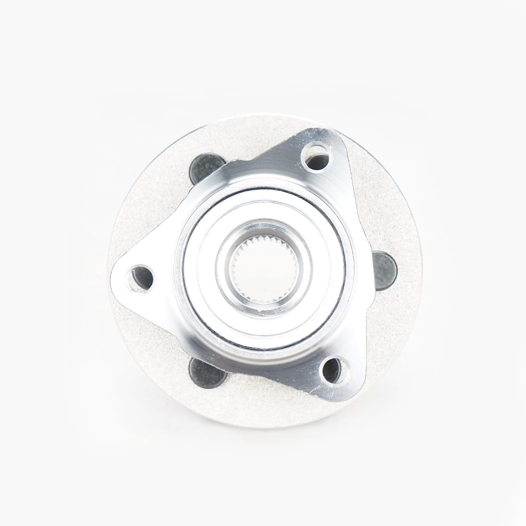 Hanhub 515007 Hub Roda Depan dan Rakitan Bantalan Kompatibel dengan Dakota Durango Mengganti HA599361 BR930207 9331006 52069361AB 52069361AC FW707 6-Lugs