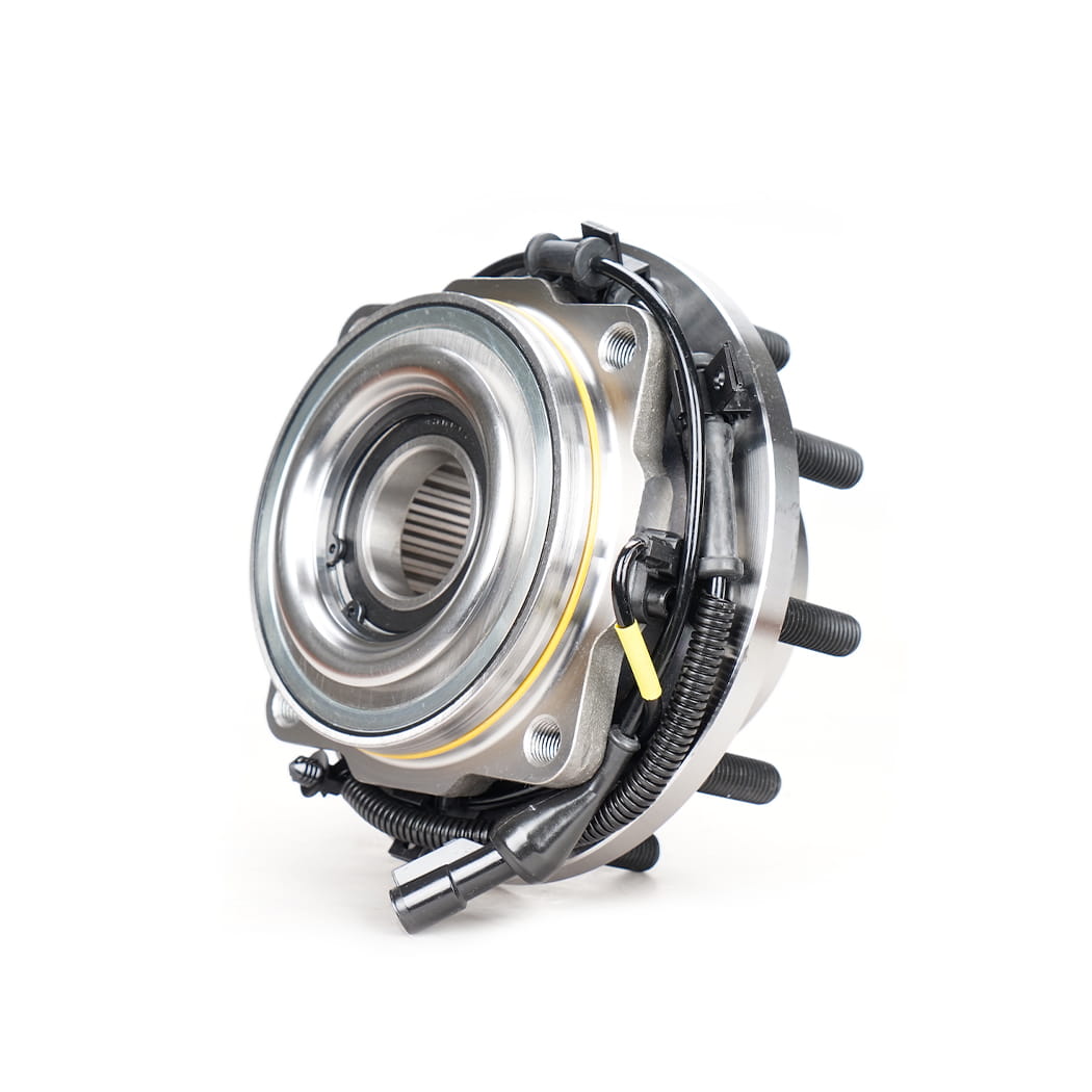 HANHUB 515083 HUB RODA DEPAN DAN BEARING ASSEMBLY Kompatibel dengan F-450 Super Duty F-550 Super Duty menggantikan SP940202 BR930639 7C3Z1104E 6C3Z1104EA 10-lug