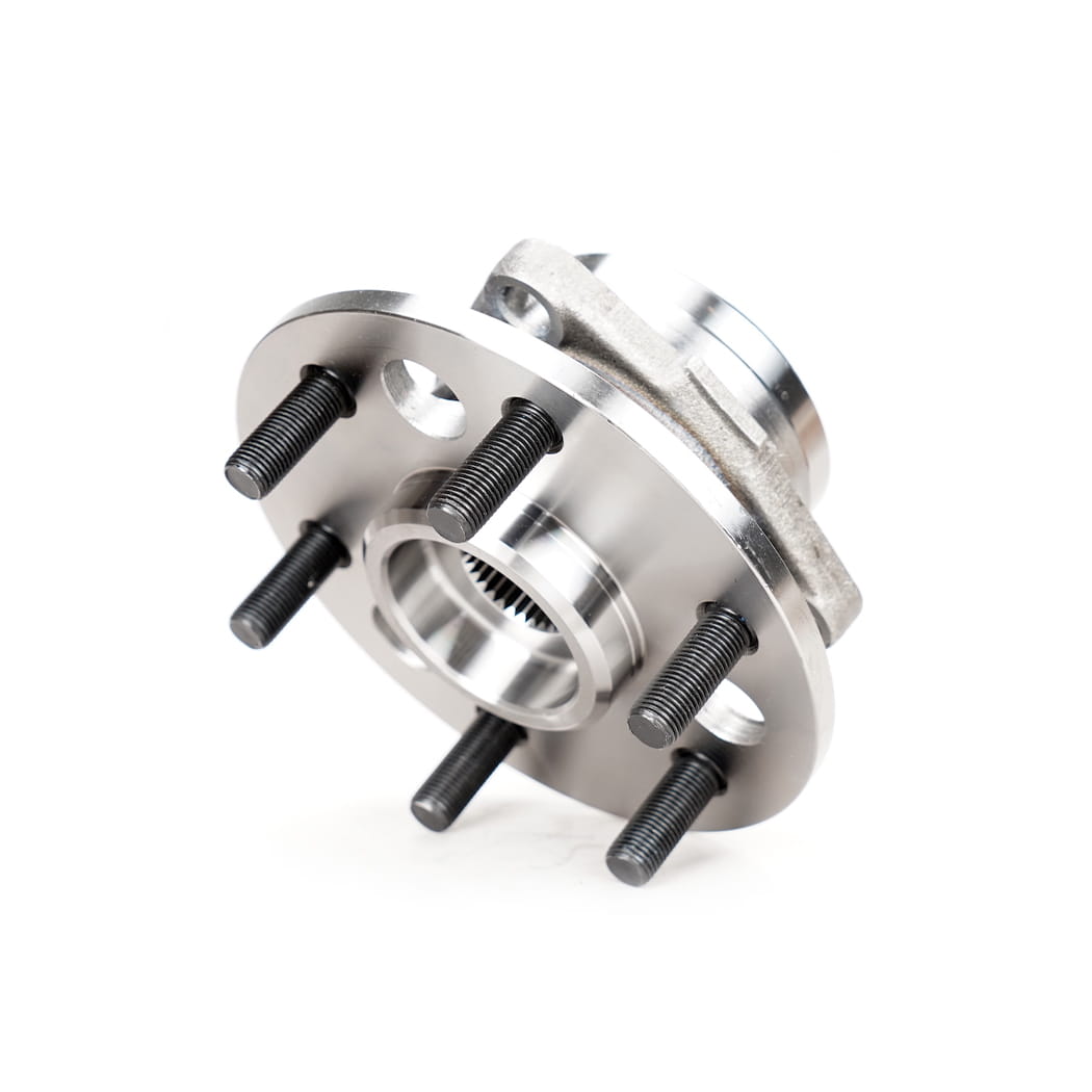 Hanhub 515002 Hub Roda Depan dan Rakitan Bantalan Kompatibel dengan Chevy K1500 Mengganti BR930035 9333011 12541129 15564905 FW702 6-lugs