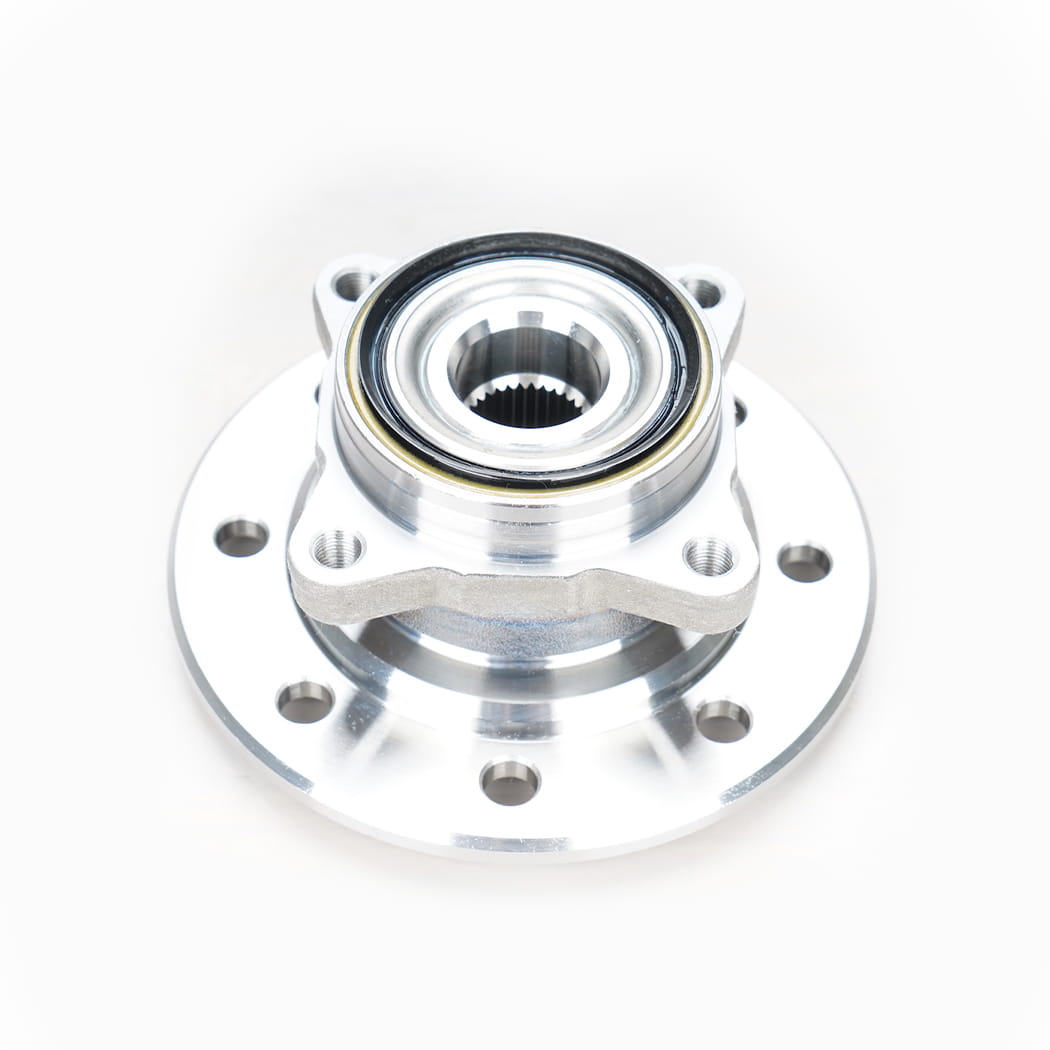 Hanhub 515018 Hub Roda Depan dan Rakitan Bantalan Kompatibel dengan Chevy K2500 K2500 Suburban K3500 Mengganti HA591339 BR930406 9333064 15564913 15981339 18060224 FW718 8-holes 8-holes