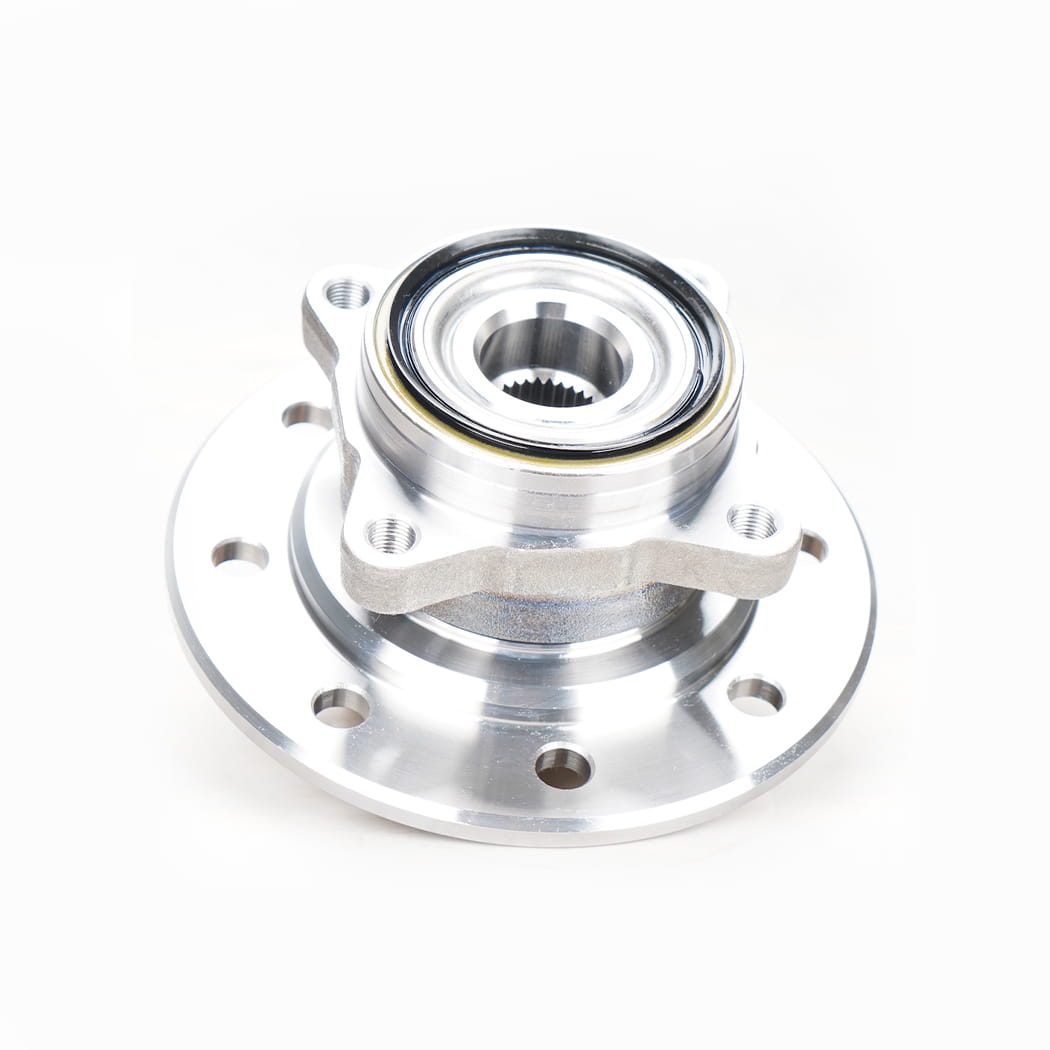 Hanhub 515018 Hub Roda Depan dan Rakitan Bantalan Kompatibel dengan Chevy K2500 K2500 Suburban K3500 Mengganti HA591339 BR930406 9333064 15564913 15981339 18060224 FW718 8-holes 8-holes