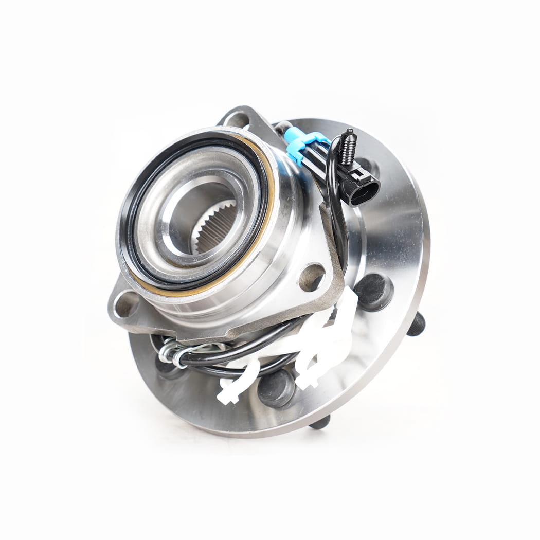 Hanhub 515024 Hub Roda Depan dan Rakitan Bantalan Kompatibel dengan Escalade Chevy K1500 Pickup K1500 Suburban K2500 Pickup K2500 Suburban Tahoe Yukon Mengganti SP550307 BR930346 933008 15997071 15997072 FW724 633008