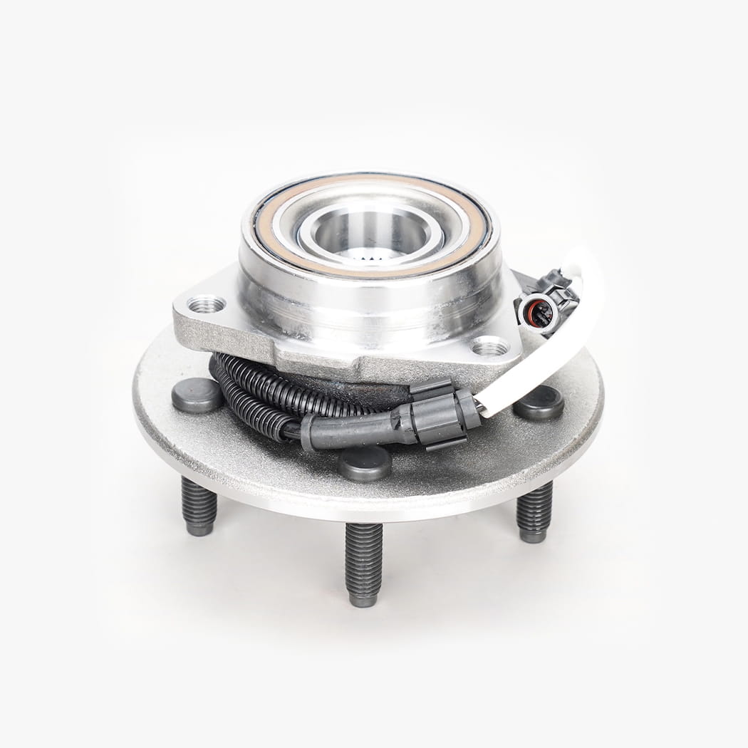 Hanhub 515029 Hub Roda Depan dan Rakitan Bantalan Kompatibel dengan F-150 F-150 Heritage Menggantikan BR930423 9333045 1L341104AA XL3Z1104AA YL341104AA YL3Z1104AA FW729 5-lug