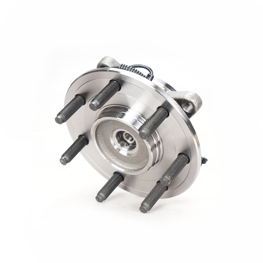 Hanhub 515047 Hub Roda Depan dan Rakitan Bantalan Kompatibel dengan F-150 Mengganti SP450208 BR930454 4L3Z1104BB FW747 7-Lug