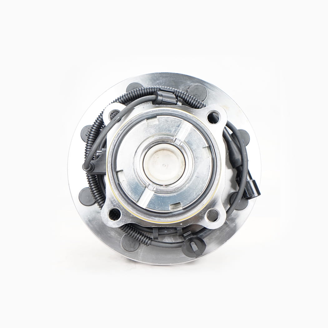 Hanhub 515075 Hub Roda Depan dan Rakitan Bantalan Kompatibel dengan F-250 Super Duty F-350 Super Duty menggantikan SP580204 BR930426 F81A2B663BE F81Z1104BE FW775 8-LUG