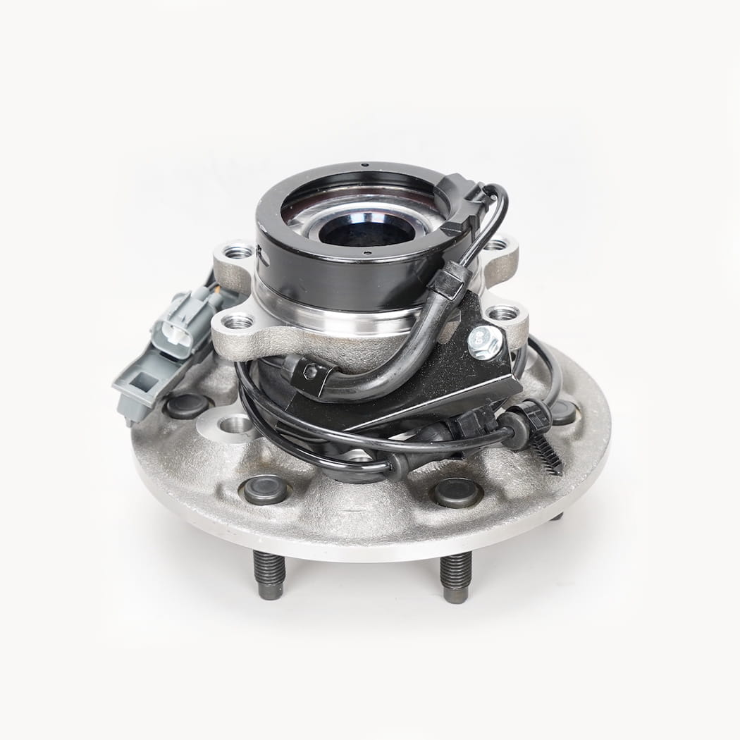 HANHUB 515111 HUB RODA DEPAN DAN BEARING MESIRASI Kompatibel dengan Chevy Colorado Canyon I-350 I-370 menggantikan HA590023 15100274 81510-02740 FW7111 6-lug