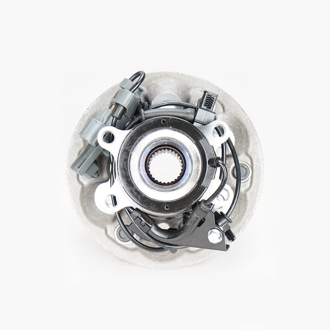HANHUB 515111 HUB RODA DEPAN DAN BEARING MESIRASI Kompatibel dengan Chevy Colorado Canyon I-350 I-370 menggantikan HA590023 15100274 81510-02740 FW7111 6-lug