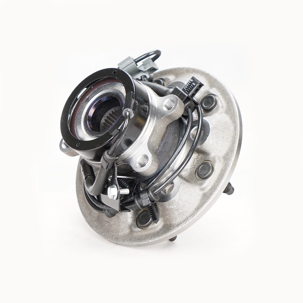 HANHUB 515111 HUB RODA DEPAN DAN BEARING MESIRASI Kompatibel dengan Chevy Colorado Canyon I-350 I-370 menggantikan HA590023 15100274 81510-02740 FW7111 6-lug