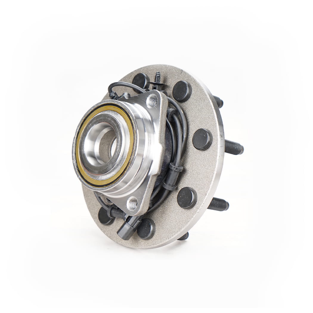 Hanhub 515114 Hub Roda Depan dan Rakitan Bantalan Kompatibel dengan RAM 2500 Pickup RAM 3500 Pickup Mengganti 52010206AD SP550104 52010206AC 8-lug