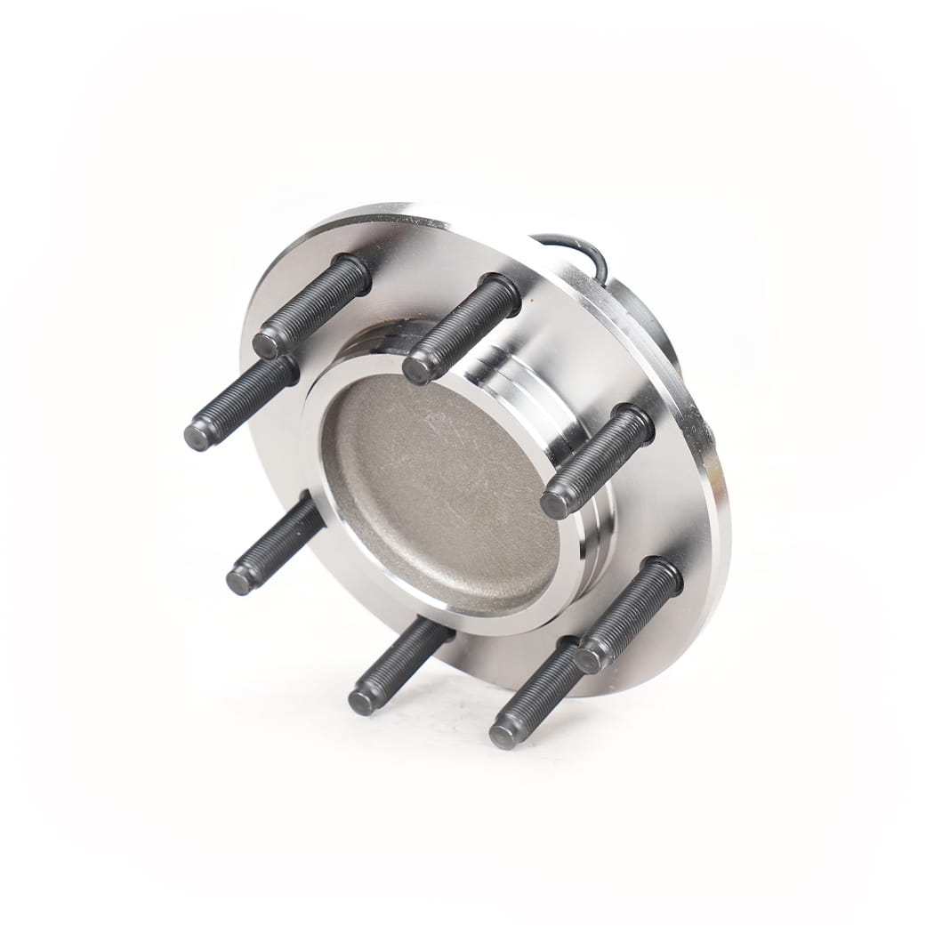 Hanhub 515114 Hub Roda Depan dan Rakitan Bantalan Kompatibel dengan RAM 2500 Pickup RAM 3500 Pickup Mengganti 52010206AD SP550104 52010206AC 8-lug