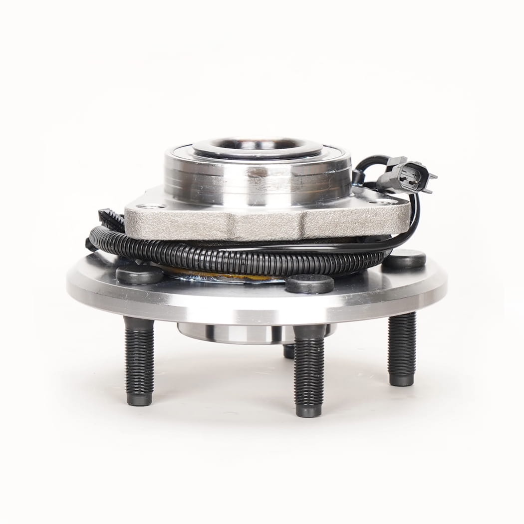 Hanhub 515126 Hub Roda Depan dan Rakitan Bantalan Kompatibel dengan RAM 1500 Pickup Mengganti HA590354 BR930808 52070323AI 52070323AJ 68024245AA 5-lug