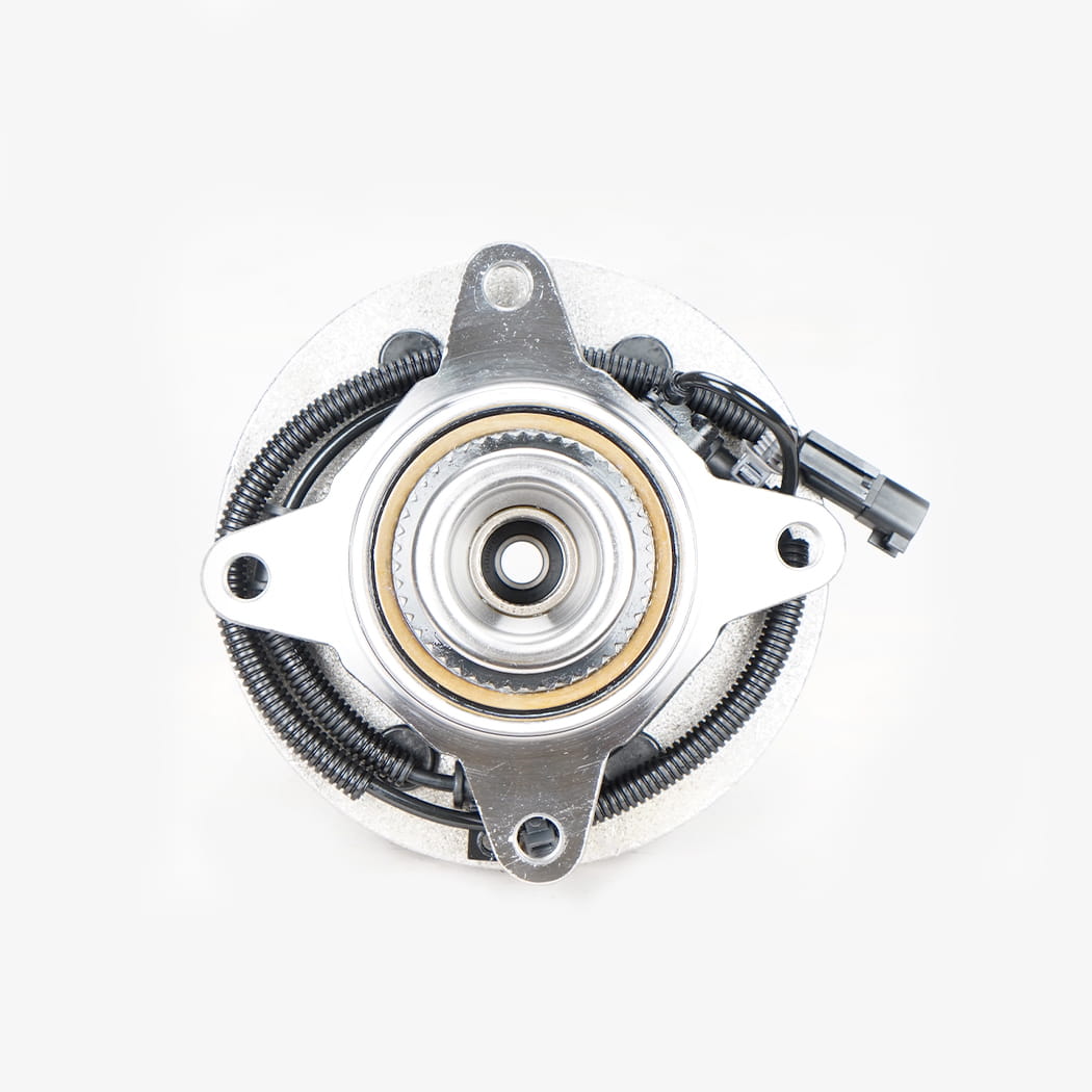 Hanhub 515142 Hub Roda Depan dan Rakitan Bantalan Kompatibel dengan Ekspedisi F-150 Navigator menggantikan SP550219 BR930790 BL3Z1104A CL3Z1104E 301965 6-lug