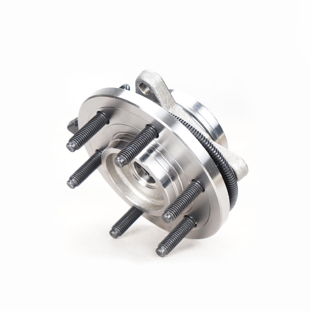 Hanhub 515142 Hub Roda Depan dan Rakitan Bantalan Kompatibel dengan Ekspedisi F-150 Navigator menggantikan SP550219 BR930790 BL3Z1104A CL3Z1104E 301965 6-lug