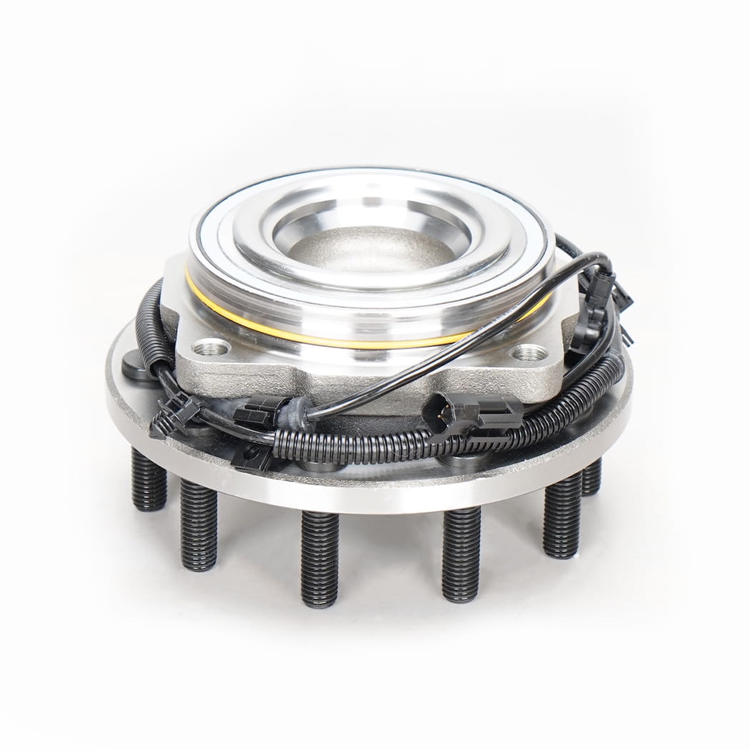 Hanhub 515132 Hub Roda Depan dan Rakitan Bantalan Kompatibel dengan F-450 Super Duty F-550 Super Duty Mengganti BR930804 HA590438 BC3Z-1104-C DC3Z-1104-C 10-Lug