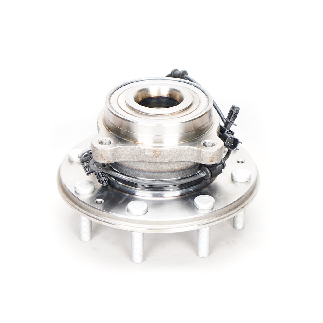 Hanhub 515144 Hub Roda Depan dan Rakitan Bantalan Kompatibel dengan Chevy Silverado 3500 HD Sierra 3500 HD Mengganti 25807422 FWB1133 BR930826 SP620302 23203924 8-lug