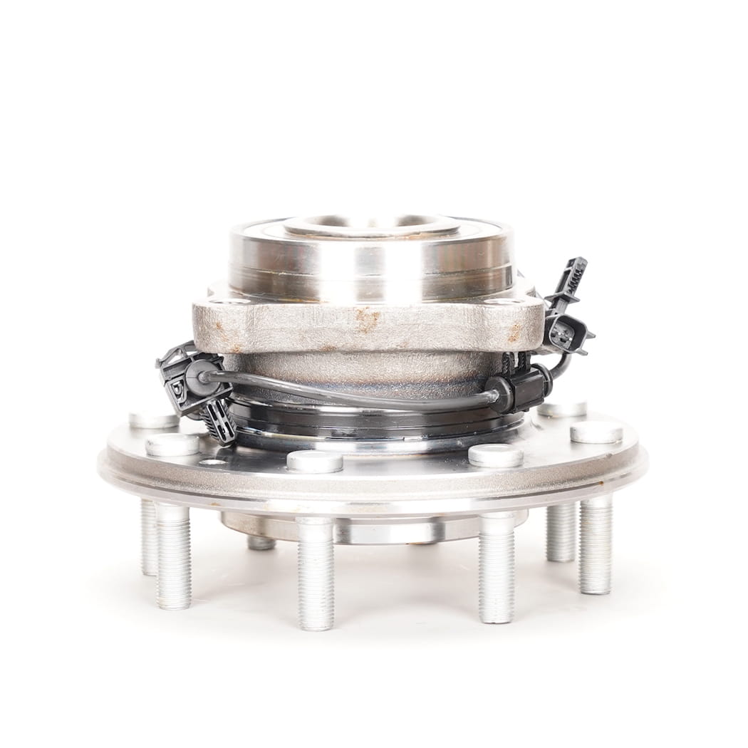 Hanhub 515144 Hub Roda Depan dan Rakitan Bantalan Kompatibel dengan Chevy Silverado 3500 HD Sierra 3500 HD Mengganti 25807422 FWB1133 BR930826 SP620302 23203924 8-lug