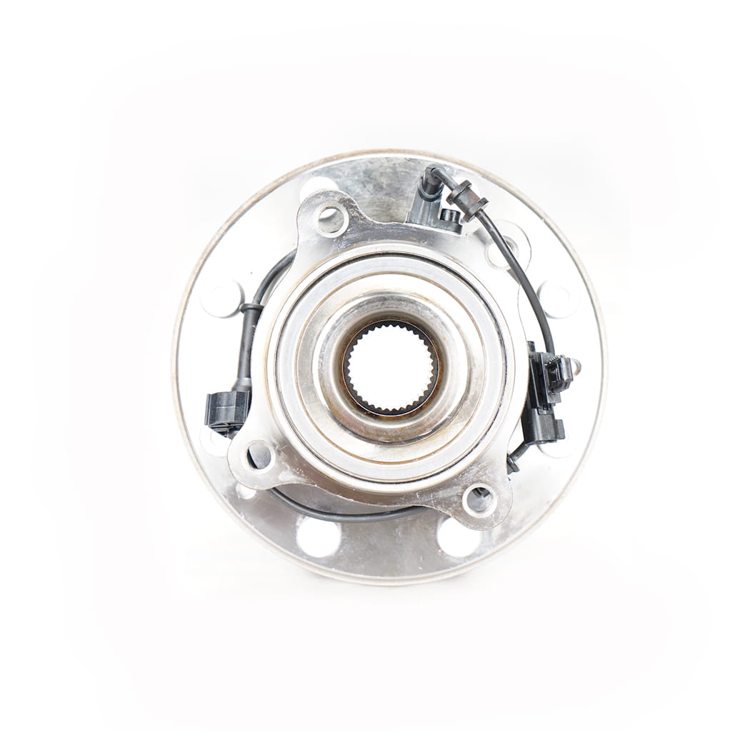 Hanhub 515144 Hub Roda Depan dan Rakitan Bantalan Kompatibel dengan Chevy Silverado 3500 HD Sierra 3500 HD Mengganti 25807422 FWB1133 BR930826 SP620302 23203924 8-lug