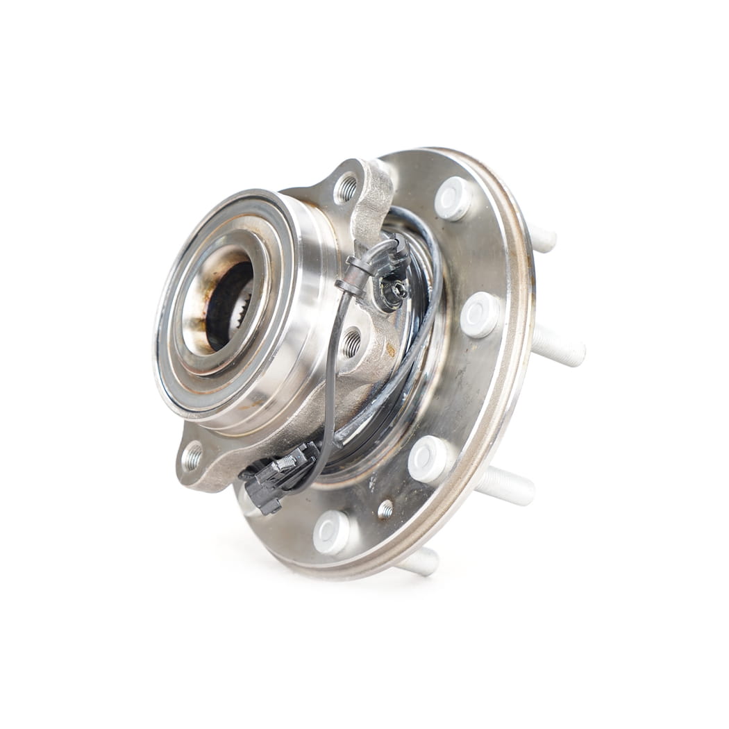 Hanhub 515144 Hub Roda Depan dan Rakitan Bantalan Kompatibel dengan Chevy Silverado 3500 HD Sierra 3500 HD Mengganti 25807422 FWB1133 BR930826 SP620302 23203924 8-lug