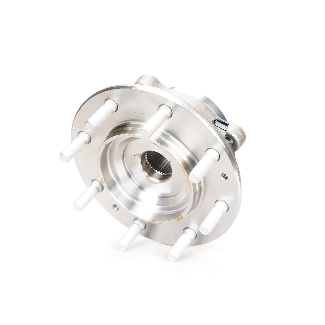 Hanhub 515144 Hub Roda Depan dan Rakitan Bantalan Kompatibel dengan Chevy Silverado 3500 HD Sierra 3500 HD Mengganti 25807422 FWB1133 BR930826 SP620302 23203924 8-lug