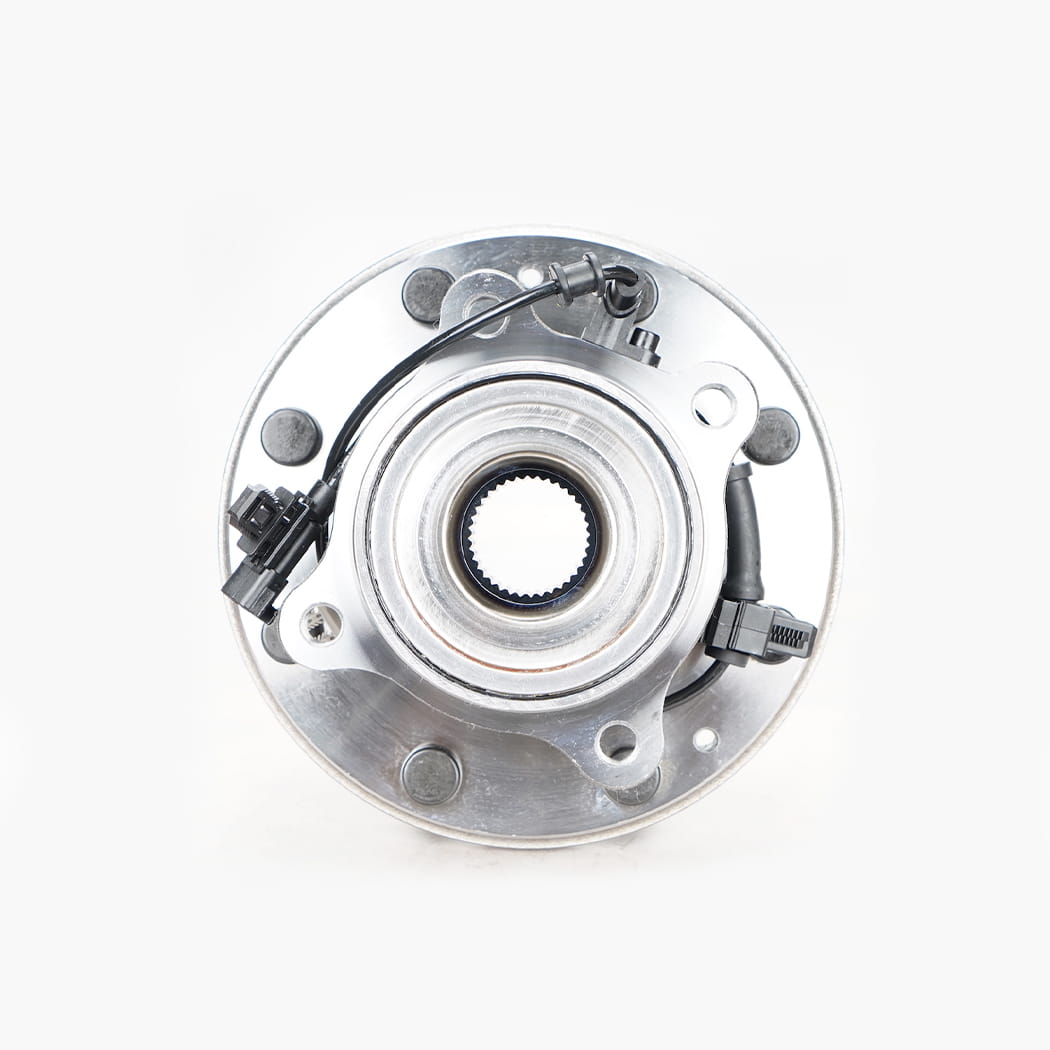 Hanhub 515145 Hub Roda Depan dan Rakitan Bantalan Kompatibel dengan Chevy Silverado 2500 HD Silverado 3500 HD Sierra 2500 HD Sierra 3500 HD Mengganti 25807420 BR930824 SP620303 23203922 20945052 8-Lug