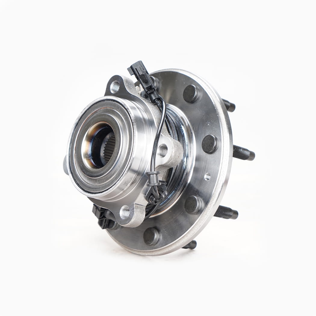 Hanhub 515145 Hub Roda Depan dan Rakitan Bantalan Kompatibel dengan Chevy Silverado 2500 HD Silverado 3500 HD Sierra 2500 HD Sierra 3500 HD Mengganti 25807420 BR930824 SP620303 23203922 20945052 8-Lug