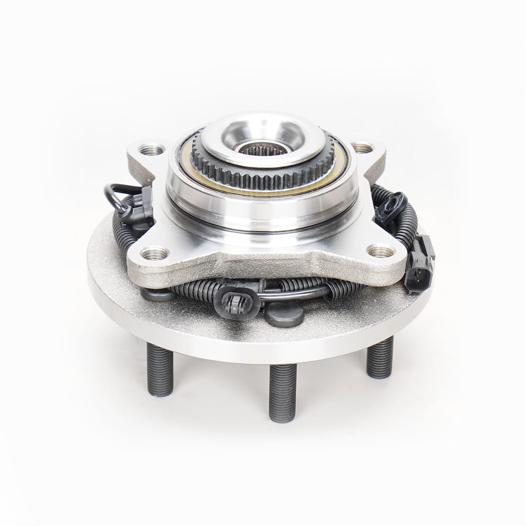 Hanhub 515169 Hub Roda Depan dan Rakitan Bantalan Kompatibel dengan F-150 Mengganti BR931007 FL3Z1104C FL3Z1104H FL3Z1104A FL3Z1104E FL3Z1104F 6-Lug